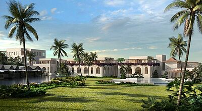 Das Le Meridien Zanzibar Resort will 2025 die ersten Gäste empfangen